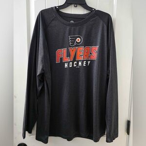 Flyers Hockey NHL Charcoal Gray Official Licensed Shirt